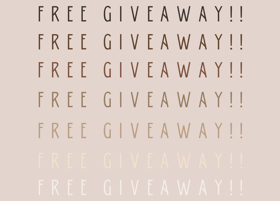 ☆ FREE GIVEAWAY! ☆