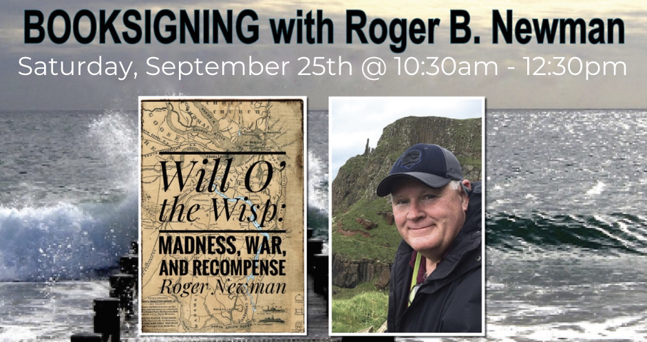 Book Signing with Roger Newman at Main Street Reads, Summerville, SC